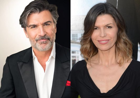 Vincent Irizarry and Finola Hughes #allmychildren #generalhospital #vincentirizarry #davidhayward #finolahughes #annadevane