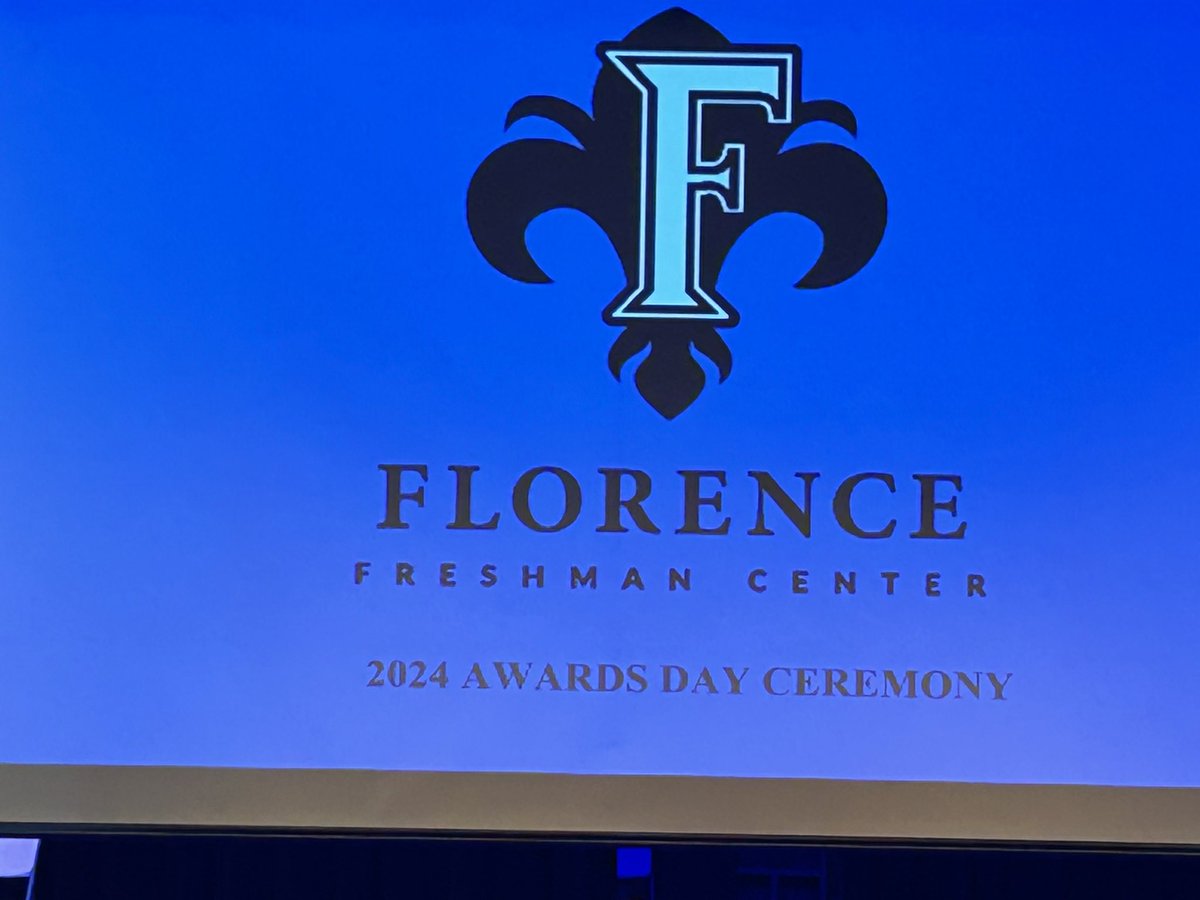 Is attending the @FFCSoar 2024 Awards Program in the Performance Center of @fhsfalcons1. #fcslearn #yoursystemourcommunityoneflorence #hardworkpaysoff #IG2BAFF