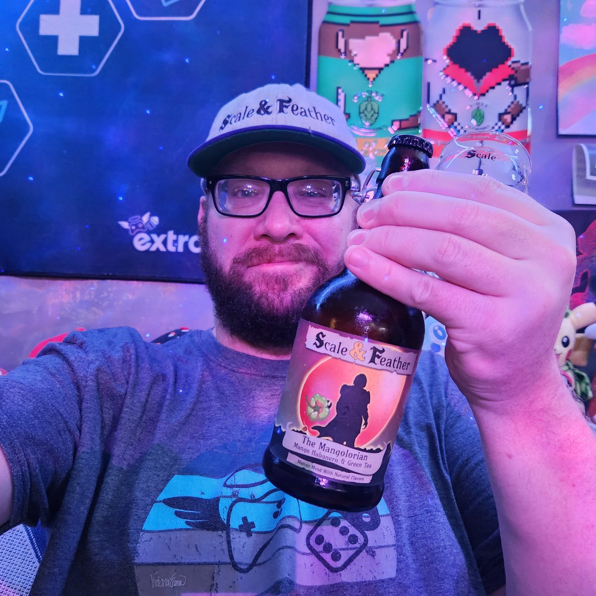Know what we do when we play @Valheimgame? We drink mead!
Know where we get that mead from? @SnFMeadery

Ashlands is out and we're getting to it!

Come hang out with @Holihelm and I at 4pm MST! on Friday!

Link in bio 

#Valheim #mead