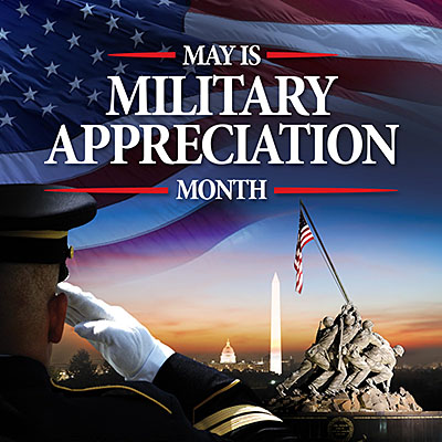 May is Military Appreciation Month, a month-long observance honoring those who have served in the United States Armed Forces. Thank you to the brave men and women who have made sacrifices to protect our country. Landscape Supply is proud to support our military.