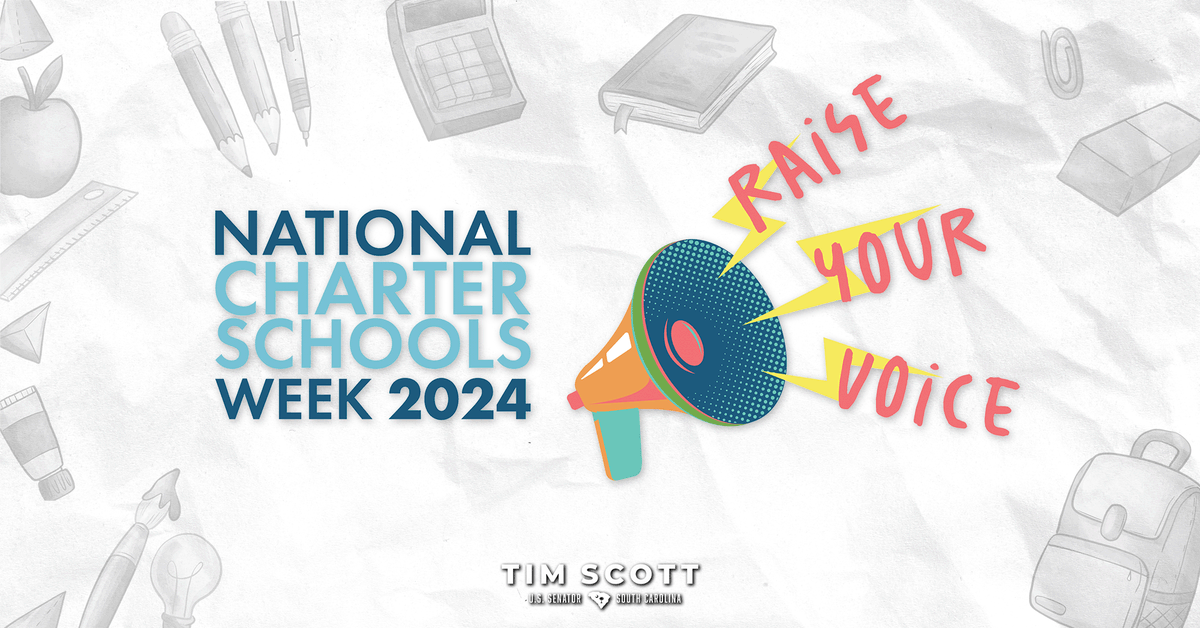 This week, we celebrate charter schools' positive impact on the lives of millions of children across the nation! I will continue to raise my voice to ensure that every family, regardless of background, has access to a quality education! #NationalCharterSchoolWeek