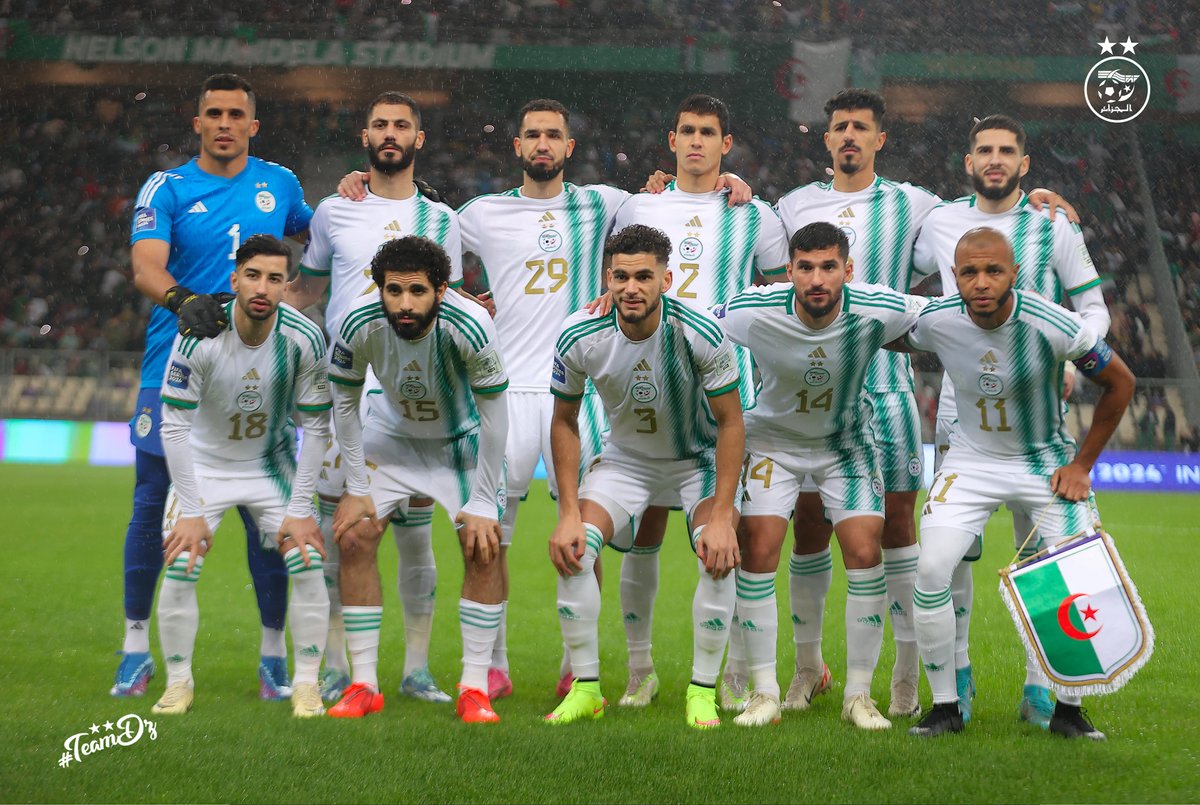 تصفيات كأس العالم 2026: الفيفا تجري تعديلًا في طاقم التحكيم لمباراة الجزائر – غينيا 🌐 AR : cutt.ly/berSLcoF 🌐 FR : cutt.ly/serSLCfL #LesVerts⭐⭐ | #123vivalAlgérie🇩🇿