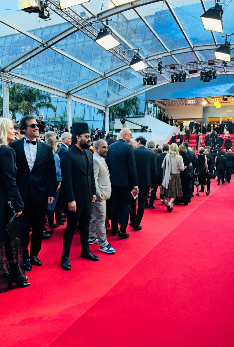 For Premiere of Megalopolis by Francis Ford Coppola at Cannes Film Festival. Thank you mayor David Lisnard for the invitation.