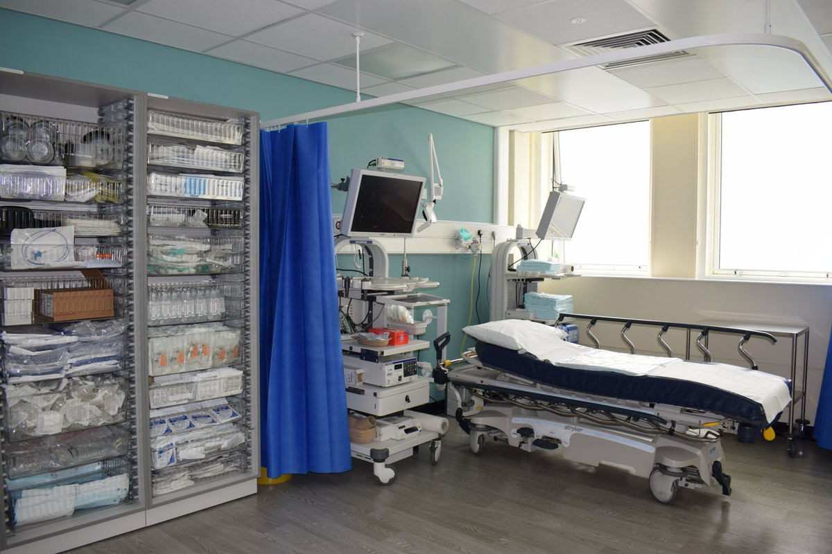 Our new Aintree Urology Centre has been officially opened with a tour for #TeamLUHFT before we welcome patients to this specially designed outpatient facility 💙

It provides a one-stop service for patients needing diagnostic tests, scans or consultations in a welcoming space!