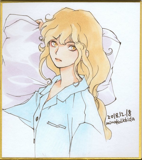 「blonde hair dated」 illustration images(Latest)