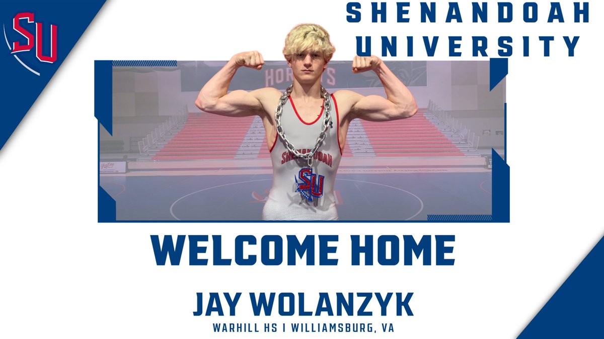 We are very excited Jay Wolanzyk (Warhill High School, VA) has committed to wrestle at Shenandoah University!

Welcome Home Jay!
#GoHornets