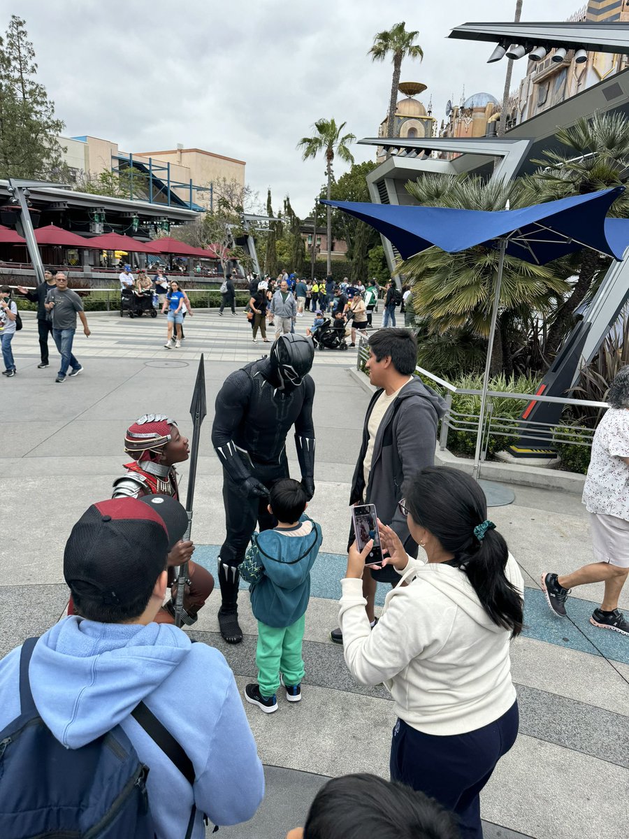 WAIT PEOPLE GET PAID FOR THIS? I don’t like you cornballs spreading a false narrative about T’Challa not being used when that’s literally not the case. If that’s true explain these examples right now. He’s currently in Disneyland. My energy isn’t weird, y’all are loud and wrong.