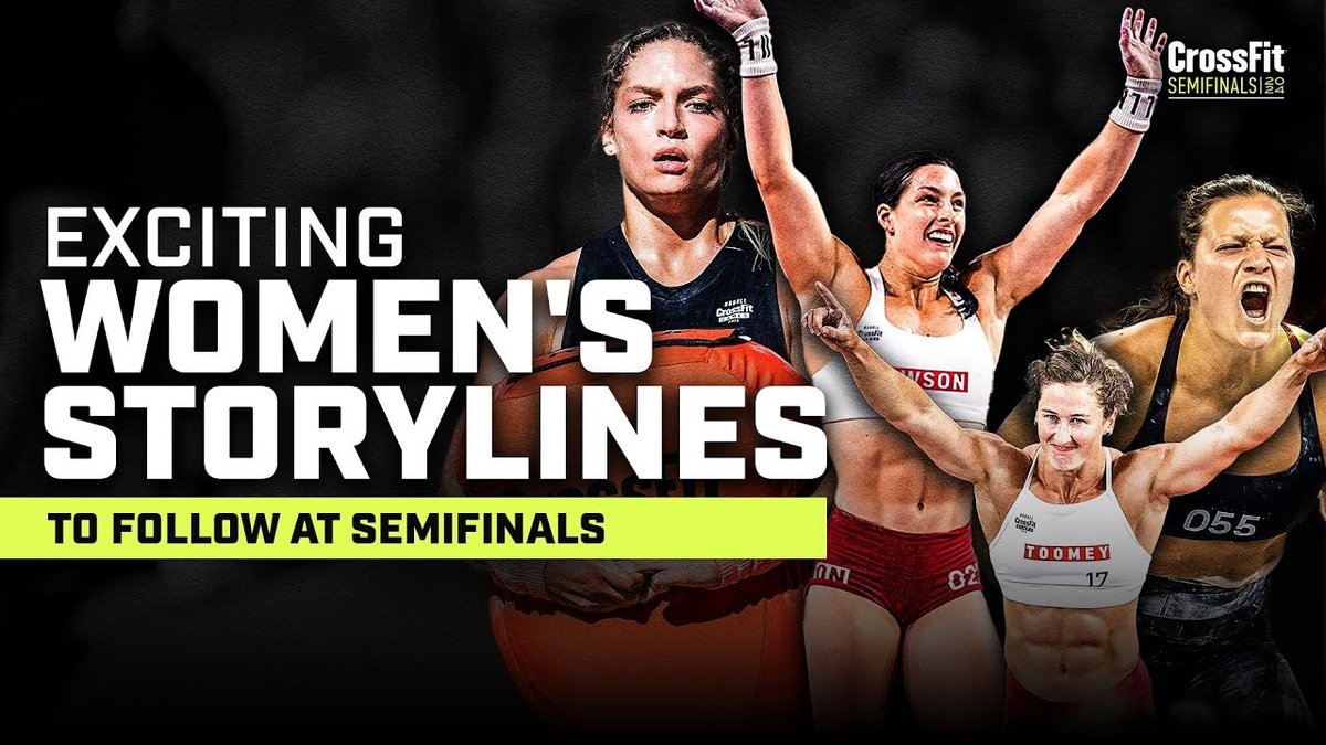 Exciting Women’s Storylines to Follow at the CrossFit Semifinals @CrossFitGames youtube.com/watch?v=QCxYfN…