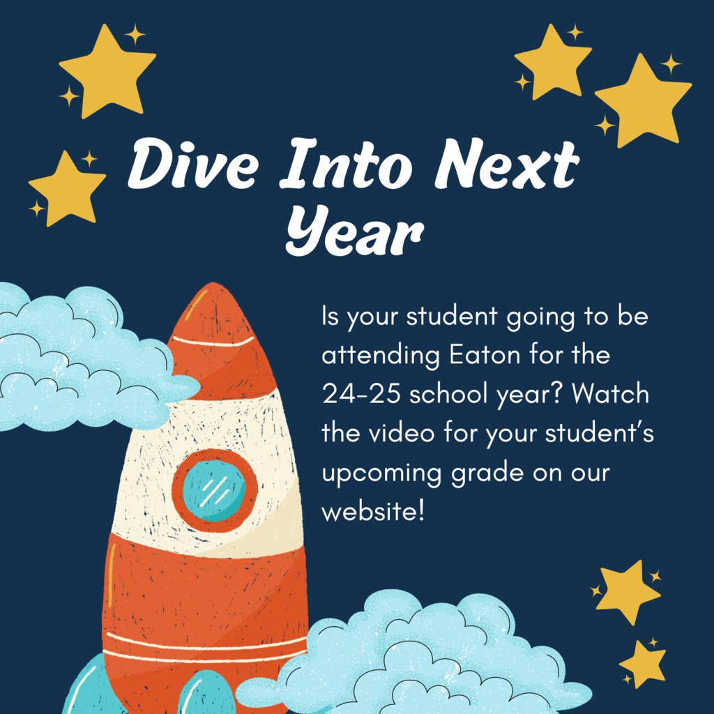 Did you miss one of our 'Dive Into Next Year' videos? Don't worry... We've got them on our website! Watch your student's 24-25 grade level for more information! ees.loudoncounty.org/o/ees/page/div…