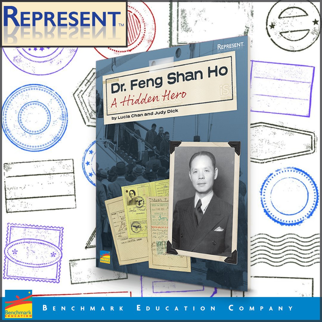 Celebrate #JewishHistoryMonth & #AAPIMonth with this Represent title, 'Dr. Feng Shan Ho: A Hidden Hero.' In 1938, Chinese diplomat Dr. Feng Shan Ho helped thousands of Jewish people by giving them the visas that they needed to escape the Holocaust. Learn: hubs.ly/Q02wZzcP0