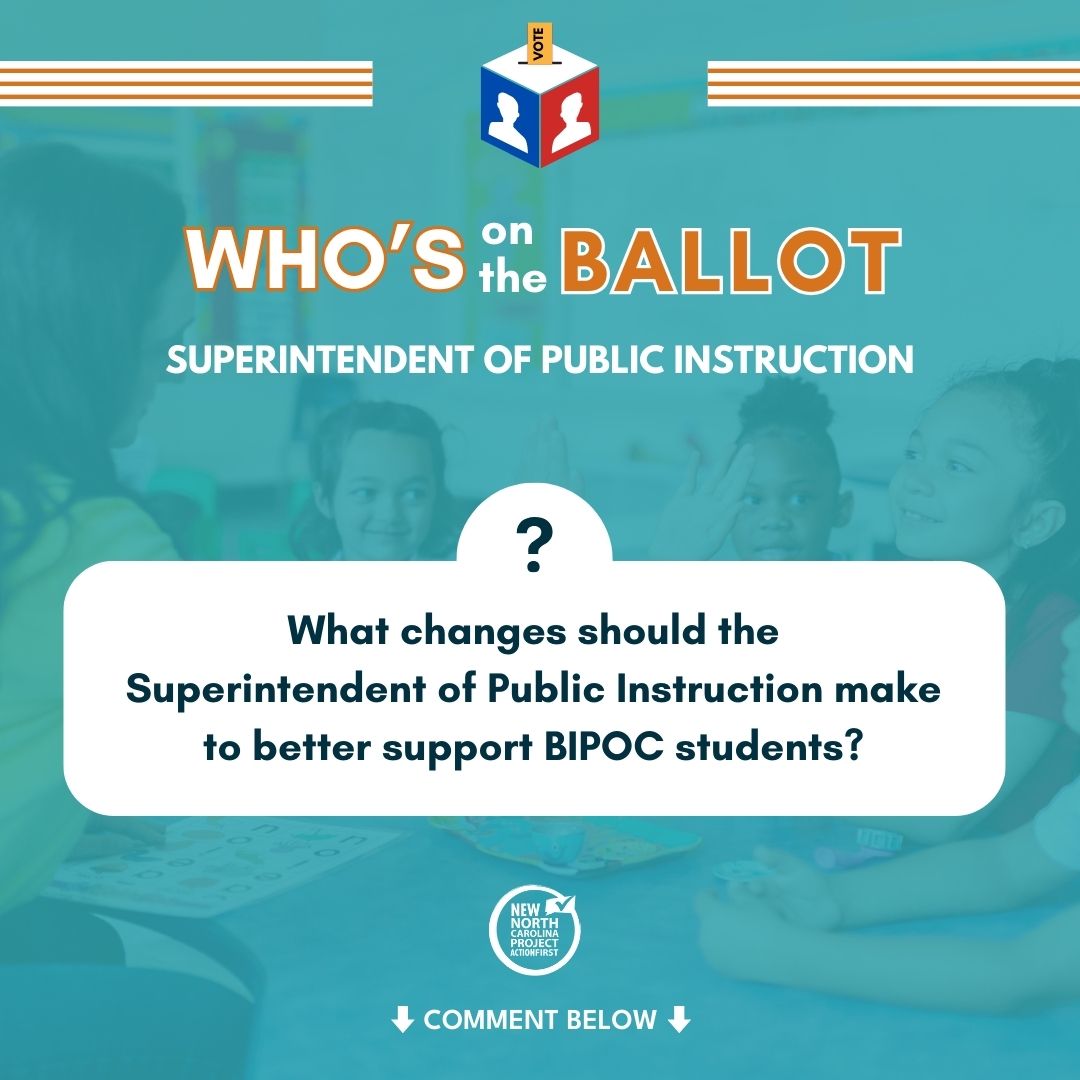 Your Voice Matters: Tell us how the Superintendent can better support BIPOC students in our schools. 🎓✨ 

#EducationForAll #CommunityVoice #bipoc #racialequity #nncpaf #lifelongvoters