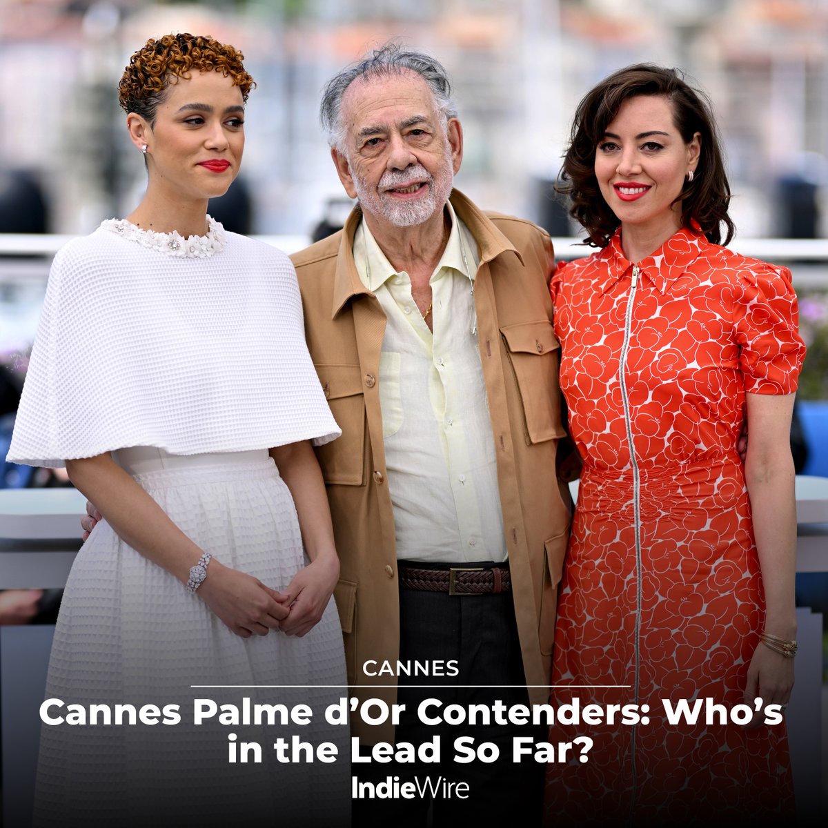 #Cannes: No frontrunner has emerged so far amid wildly divergent reactions to Francis Ford Coppola's #Megalopolis. See the current status of the Palme d'Or race: trib.al/nFYZx9w