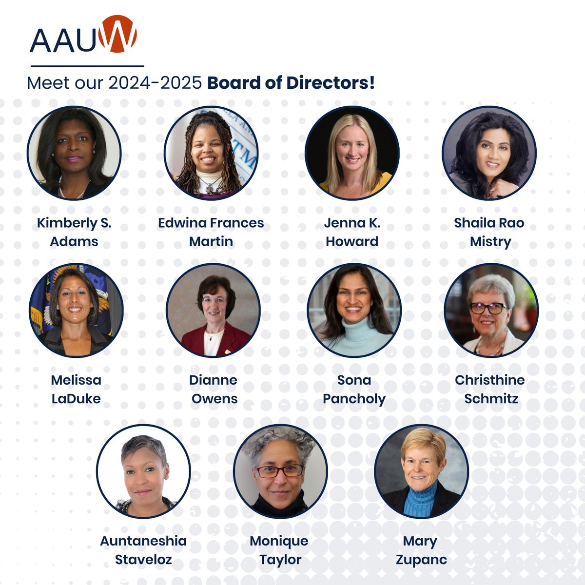 For the first time since 2017, we are welcoming new board leadership as we usher in an exciting new era for the organization. We are thrilled to announce Cheryl Sorokin as our incoming Board Chair and Gloria Banuelos as Vice Chair. Peggy Cabaniss is delighted to continue as