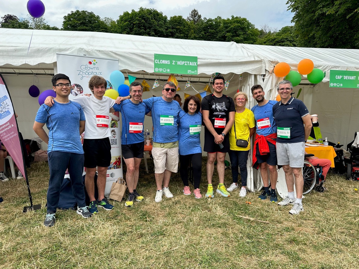 [Course des Héros 2024 – Ensemble autour d’une cause] 📸 Depuis 2016, nous participons à la Course des Héros : rendez-vous le 16 juin à Paris au Domaine National de Saint-Cloud ! 🤝