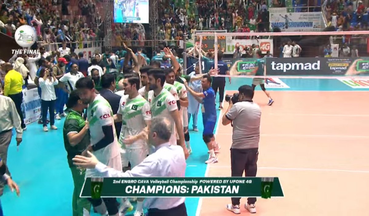 Let's go,
Pakistan!
We are champions!

#PakistanVolleyball | #Volleyball