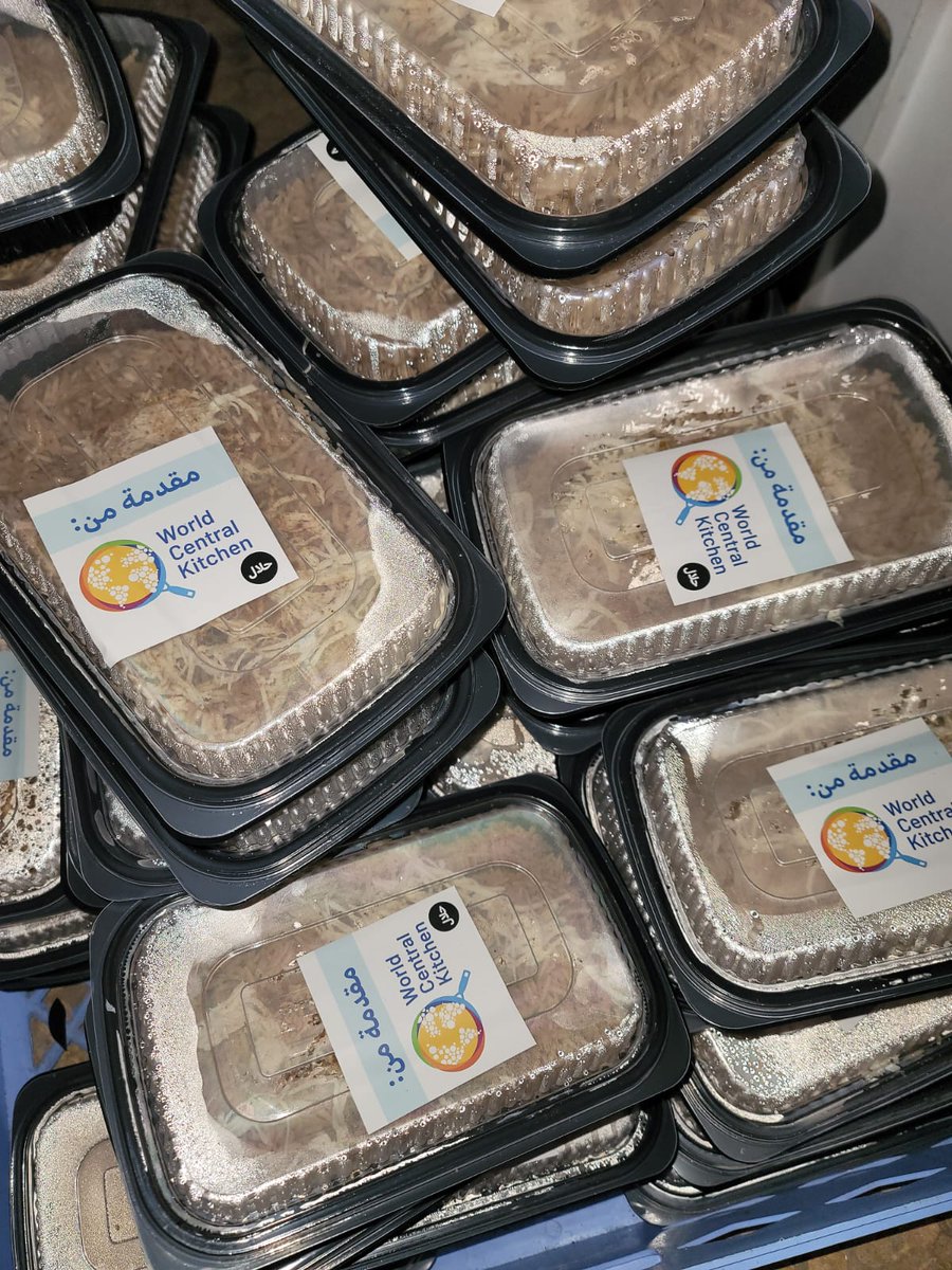 WCK provided nourishing plates of chicken over rice to people sheltering at a school in southern Lebanon. People have been forced to evacuate communities across the region because of bombardment along the border with Israel. Working alongside local partners, we are providing more