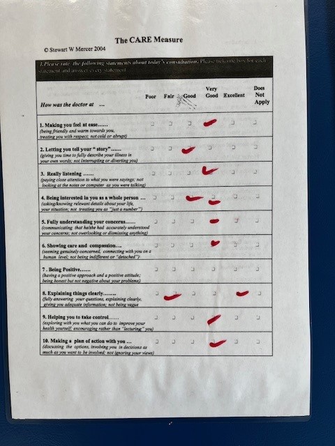 Year 2 Physiotherapy students #chronic pain #simulation . Valuable patient feedback using caremeasure.stir.ac.uk #person-centred explanation of persistent pain @cathalbreen @ENUSCSC 👏 Felicity,East Lothian pain service and to our amazing #simulated patients @socialworkENU