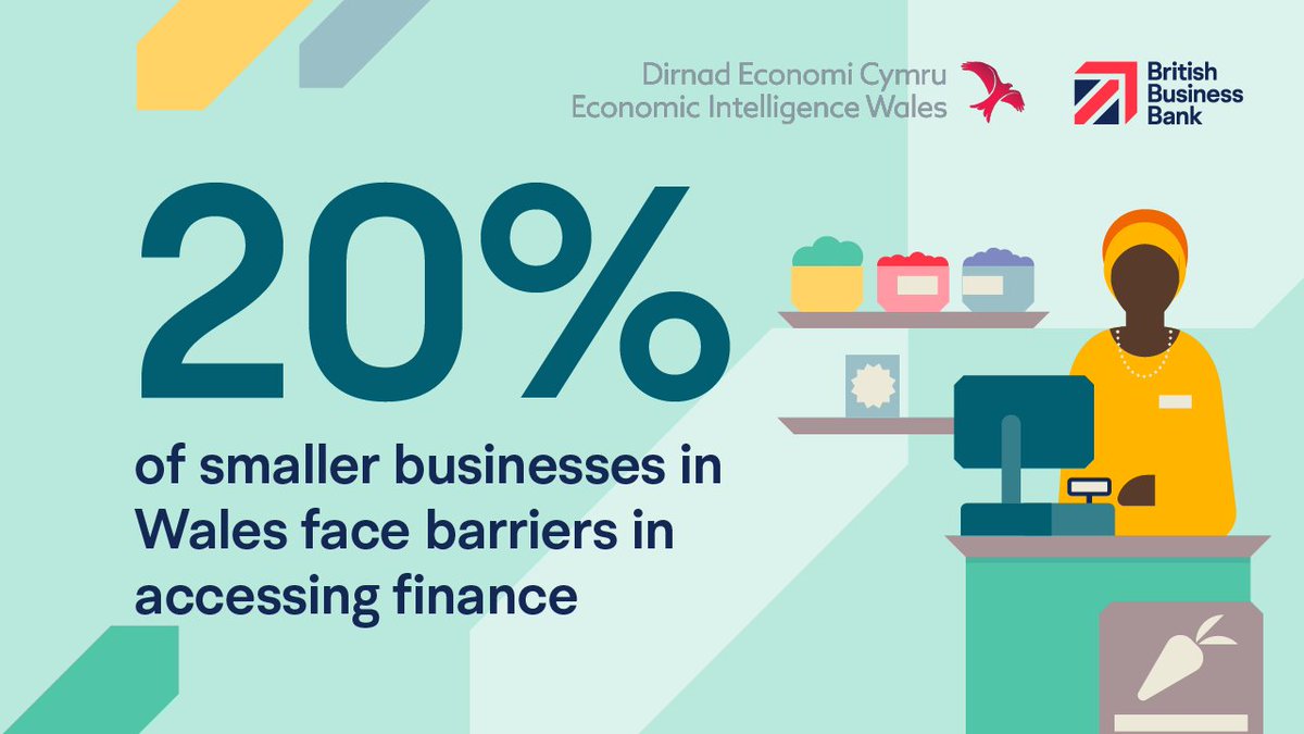 Economic Intelligence Wales has been collaborating with the @BritishBBank on research into sub-national access to finance. Take a look to see how many SMEs report experiencing barriers: ow.ly/bP1g50RJypE