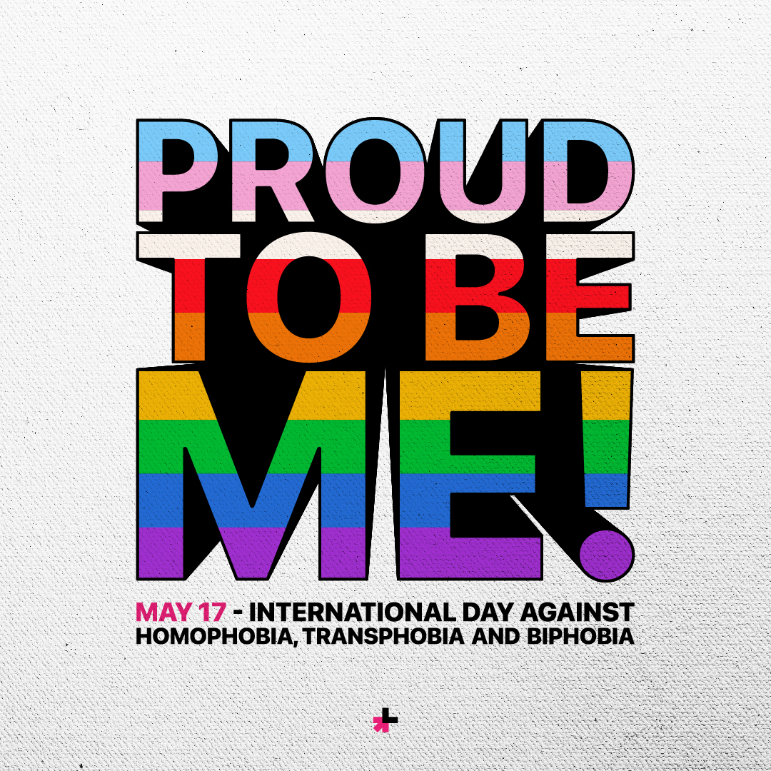 Today, on the International Day Against Homophobia, Transphobia, and Biphobia, we stand together in solidarity and commitment to a world free from discrimination and violence regardless of sexual orientation, gender identity, or expression. 
 🏳️‍🌈✊

 #IDAHOTB #HeForShe