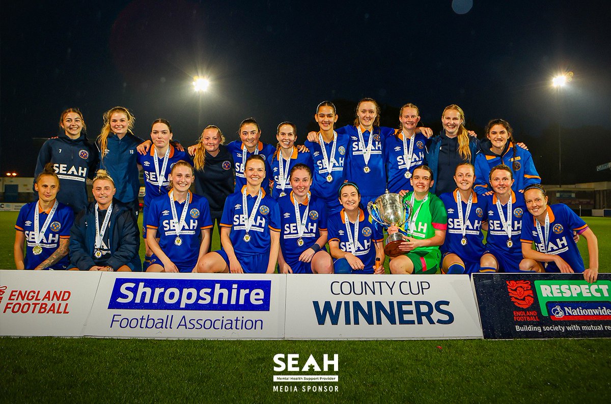 YOUR COUNTY CUP WINNERS 2024! 🏆🤩 📸│ @Grifftersworld 🔷🔶 #Salop