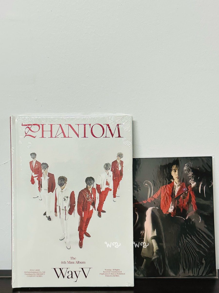 SALE ❤️‍🔥 จำนวนจำกัด 

อัลบั้ม PHANTOM บั้มเต็มไม่แกะ
‼️ บั้มละ 99 บาท ‼️
ได้โปสการ์ดพิเศษ sm true 

📍นัดรับคอน ikonyx เท่านั้น📍
#ตลาดนัดwayv #ตลาดนัดnct