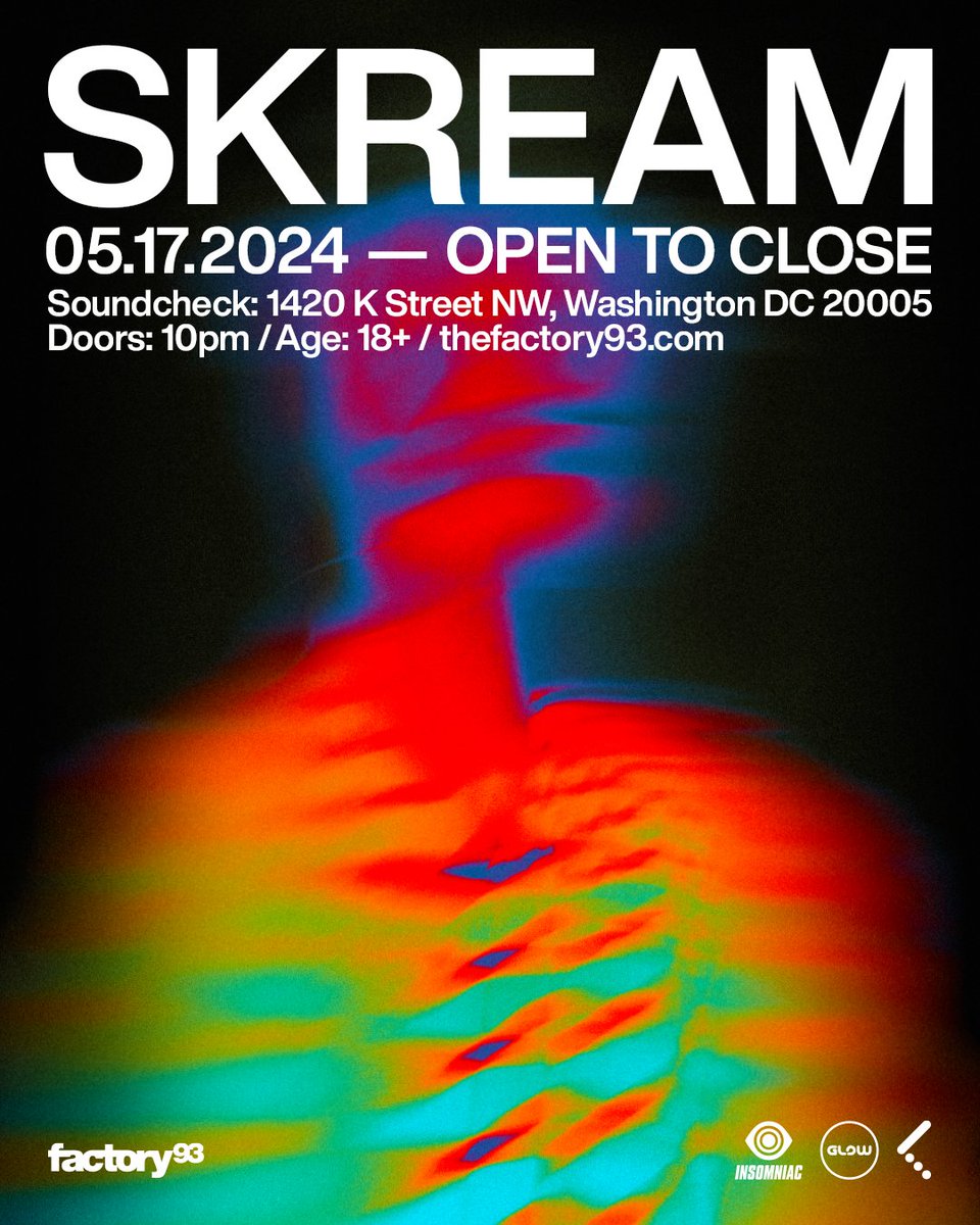 TONIGHT! 🎶 We’ve got your weekend rotation on lock with @iamTchami x @Malaamusic at @echostage ❤️‍🔥AND ⛓️ @TheFactory93 presents @I_Skream from 𝗢𝗽𝗲𝗻 𝗧𝗼 𝗖𝗹𝗼𝘀𝗲 at @soundcheckdc. Final tickets and tables available at ClubGLOW.com