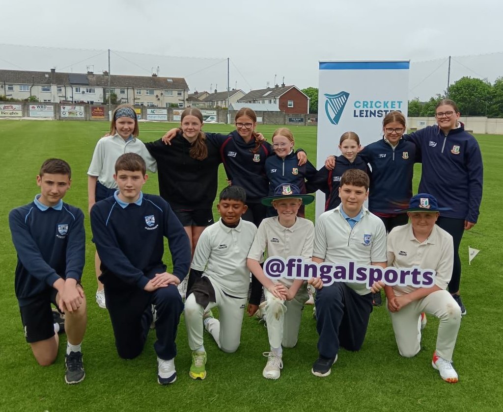 In today's second hardball fixture, Rush NS beat St Catherine's NS to progress to the North Fingal final against Skerries' school Realt Na Mara.  @FingalSports @RushCricketClub