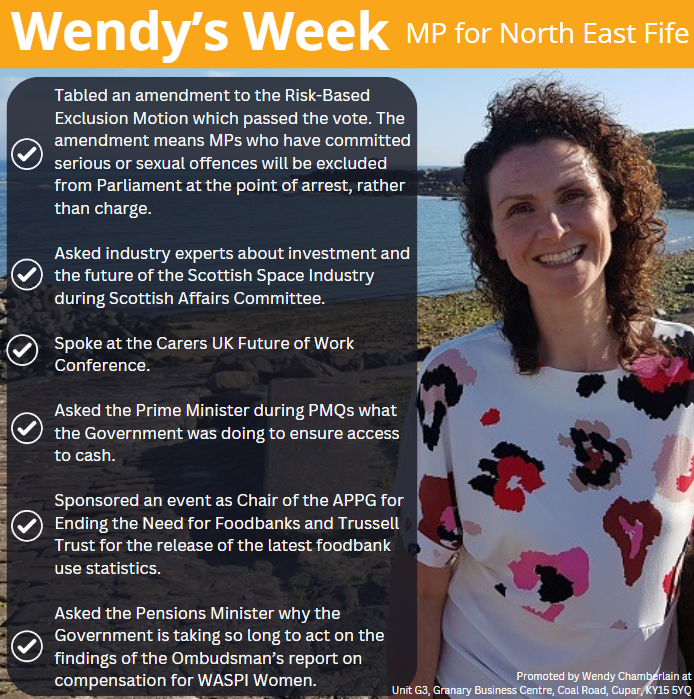 It has been a very busy week in Westminster! Here are a few of the things I did 👇