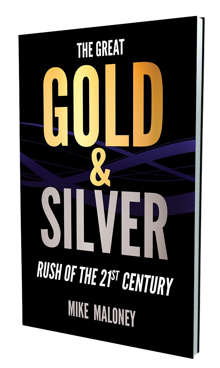 US Dollar falls simultaneously to 1/2400th oz #gold and 1/30th oz #silver. Time to read this book: amazon.com/Great-Gold-Sil…