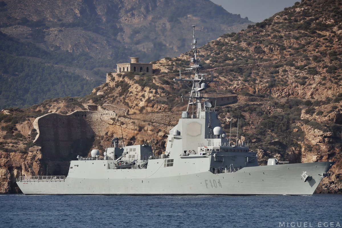 Imagen marca de la Casa ✅. Thanks @WarshipCam 🫡 😊 Seguimos 📸⚓📸 #FotografíaNaval #ShipSpotter #Cartagena #Mayo2024 @FORONAVAL @blog_naval x.com/miguel_egea/st…