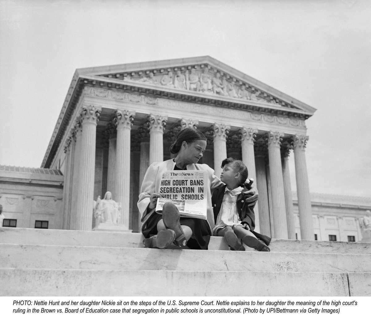 Today marks 70 years since Brown v. Board of Education ended school segregation. Despite early progress, racial isolation in schools persists. Read more in this compelling article by Prof. @SteveWermiel - tinyurl.com/BrownvBOE70th