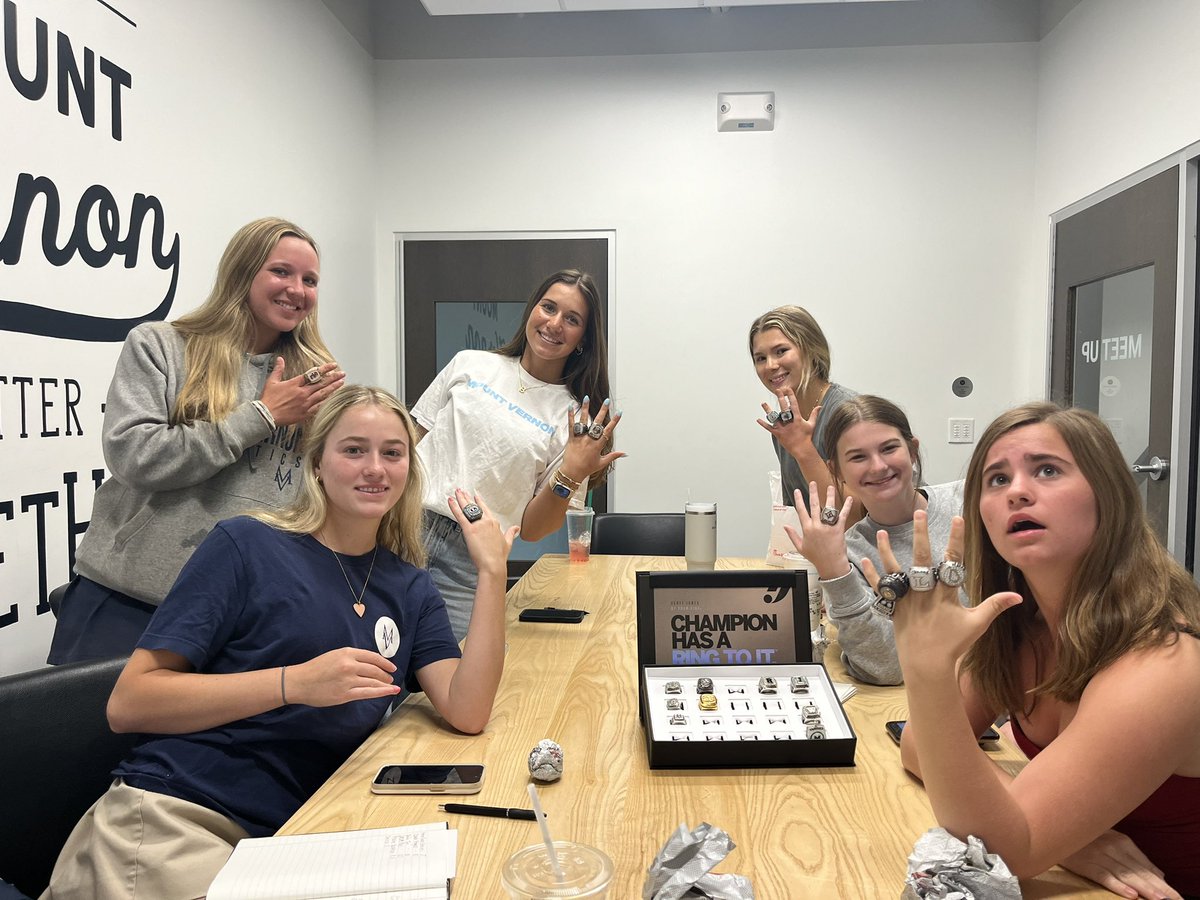 Designing our STATE CHAMPIONSHIP 🎾💍 was FUN!! #ringszn #MVtennis