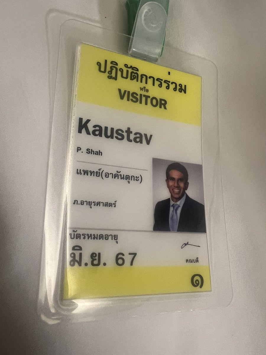 Kaustav Shah, MD (@kaustav_shah) on Twitter photo One week into a global heath experience at Sriraj Hospital in Bangkok.
Looking forward to learning more infectious diseases, traditional Thai medicine, and healthcare delivery in Southeast Asia!
Grateful to incredibly warm Thai colleagues and <a href="/UCLAHealth/">UCLA Health</a> partnerships. #MedEd One week into a global heath experience at Sriraj Hospital in Bangkok.
Looking forward to learning more infectious diseases, traditional Thai medicine, and healthcare delivery in Southeast Asia!
Grateful to incredibly warm Thai colleagues and <a href="/UCLAHealth/">UCLA Health</a> partnerships. #MedEd