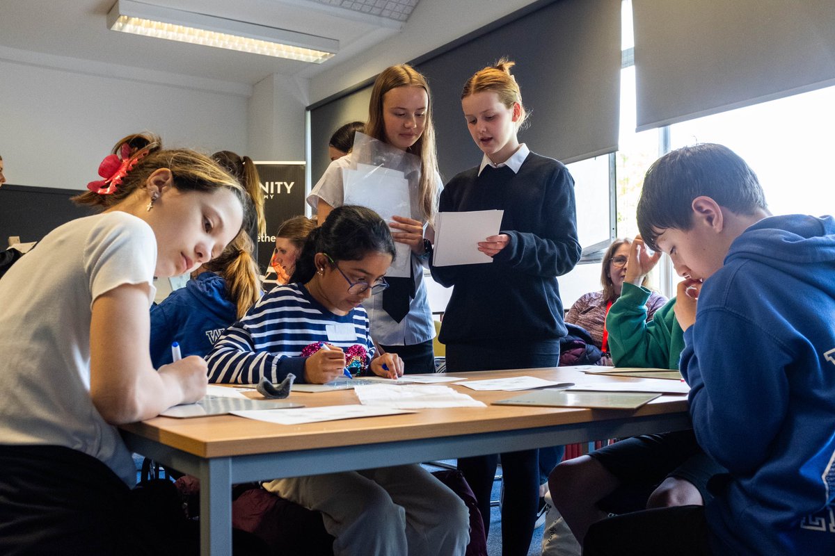 Earlier this week we were delighted to welcome our Maths stars of the future from our learning community primary schools. As always, it was a vibrant and fun event thanks to everyone that lead and took part in the event! Huge thanks to our Maths faculty &amp; S3 helpers