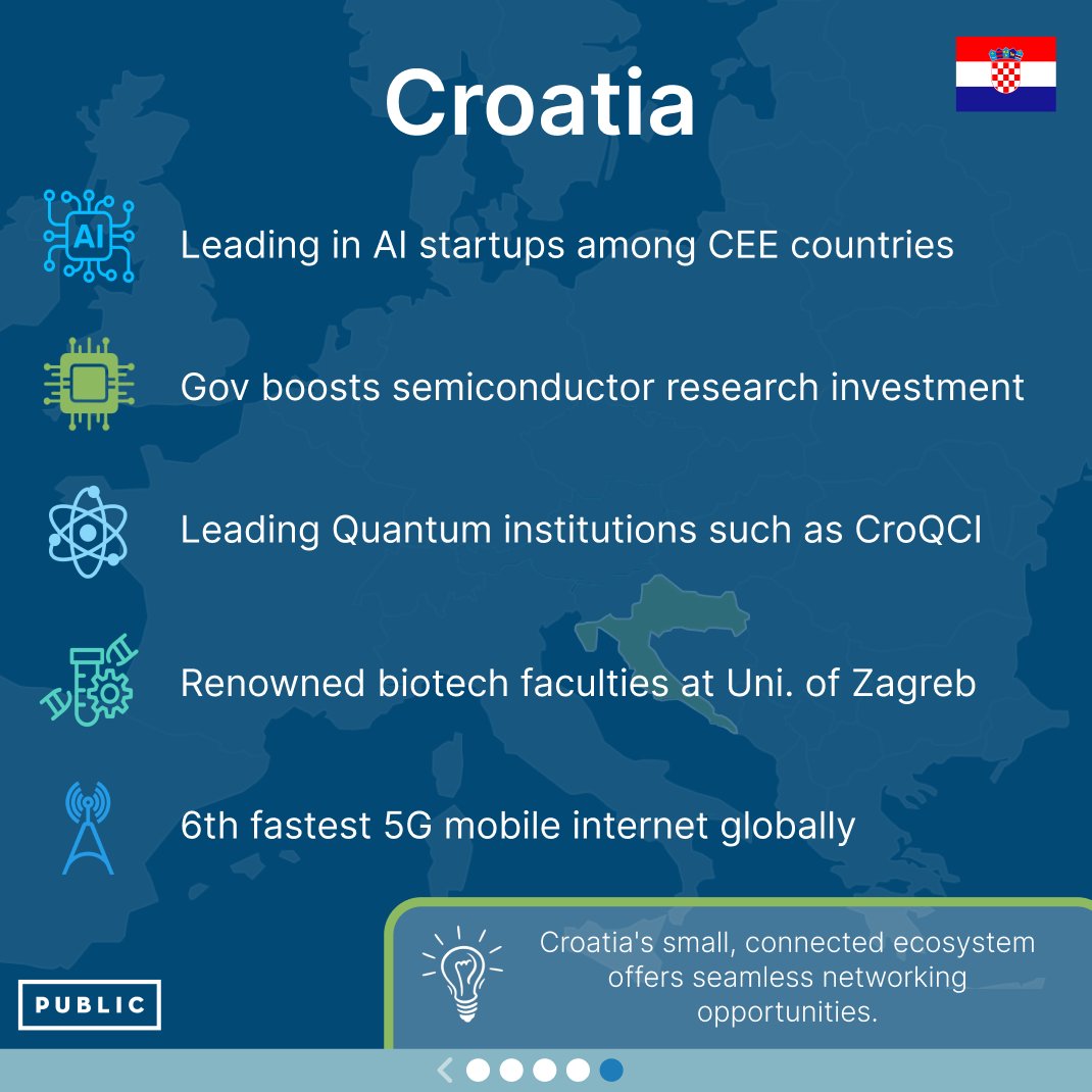 What makes Austria 🇦🇹, Bulgaria 🇧🇬 and Croatia 🇭🇷 uniquely dynamic hubs for innovation and emerging tech? Don't miss out on these insightful findings, click on the link below for the full report!⬇️ lnkd.in/eHP5q8qj #Innovation #Technology #CEE #emergingtechnology