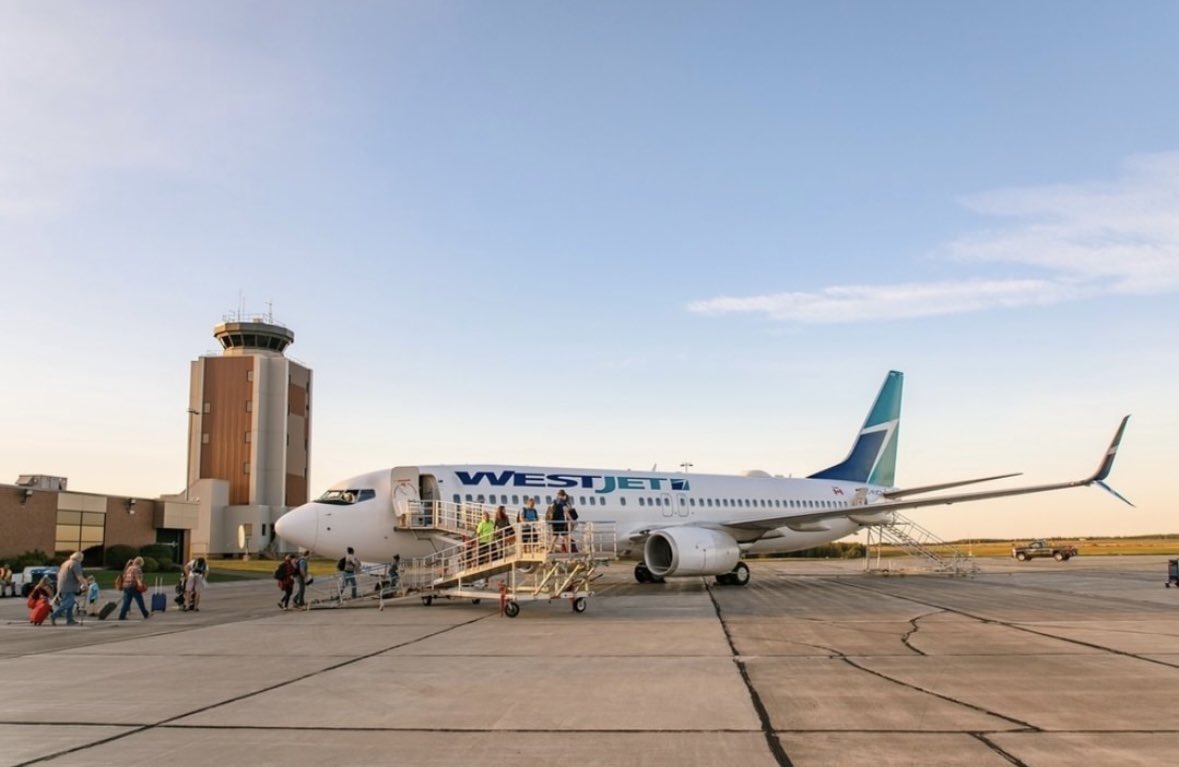 So happy to welcome @WestJet back to Island skies for summer ‘24 🫶

WestJet’s summer at YYG begins today with their service to Toronto. WestJet will also be providing a Charlottetown ⬅️➡️ Calgary service that begins on Saturday.