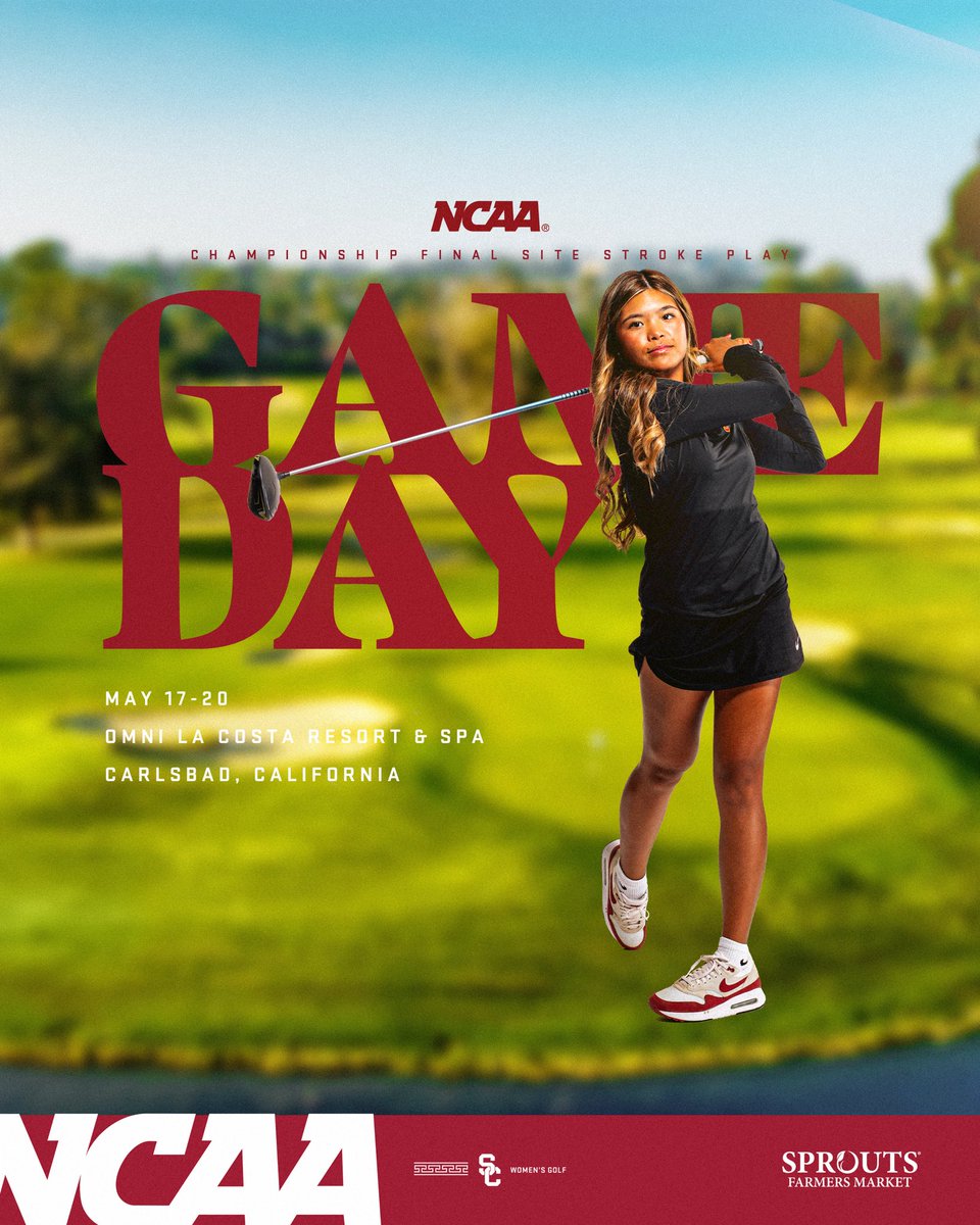 The Beginning of the End Starts Today 😤

ℹ️ National Championship Stroke Play
⏰ 12:55 p.m.
📍 Omni La Costa Champions Course

📊 results.golfstat.com/public/leaderb…

#FightOn✌️