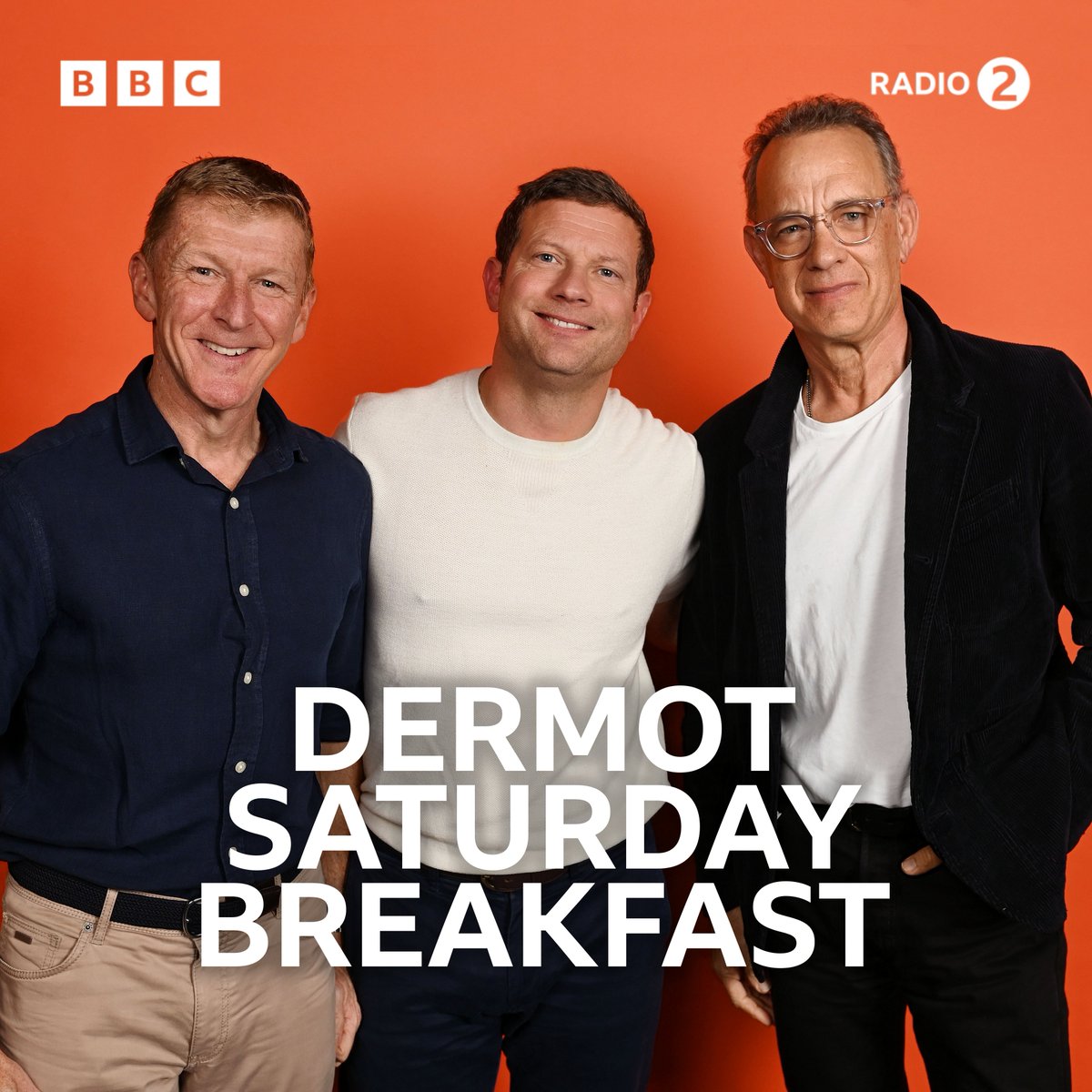 Very special show tomorrow morning - talking all things space with Tom Hanks and Tim Peake. From Tom's training for Apollo 13, to Tim's scientific experiments on the ISS. Join us tomorrow just after 9am. Ask your smart speaker to open BBC Sounds and PLAY RADIO 2