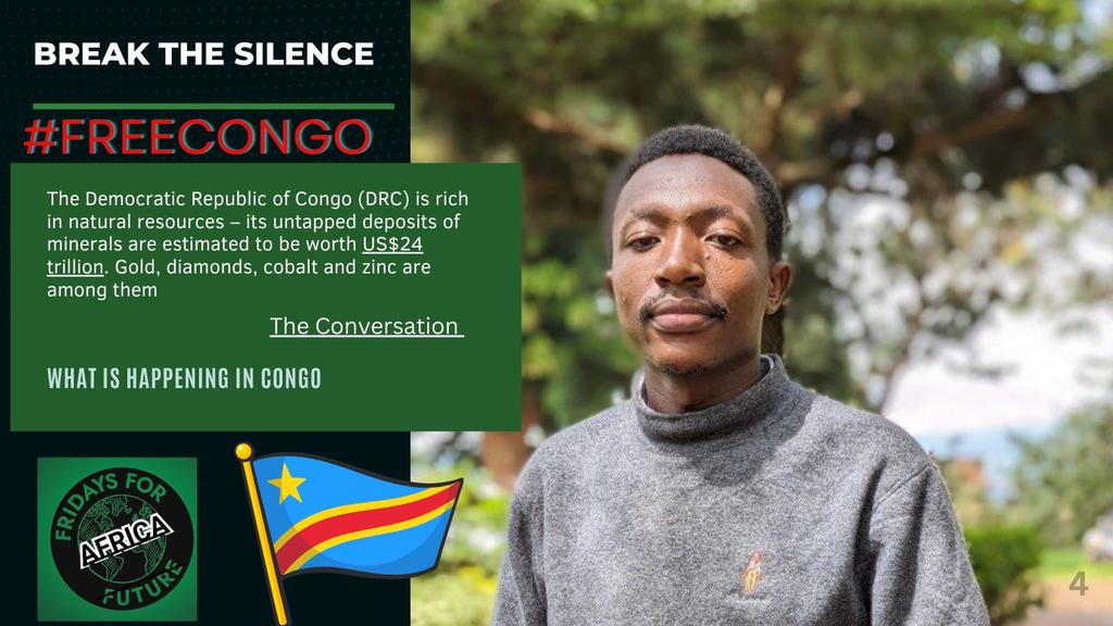 No Congo, No Phone! Behind every smartphone is a story of exploitation & conflict in the Democratic Republic of Congo. It's time to demand ethical sourcing of minerals & justice for the people of DRC. #BreakTheSilence #FreeCongo #NoCongoNoPhone #EthicalSourcing #KeepEyesOnCongo