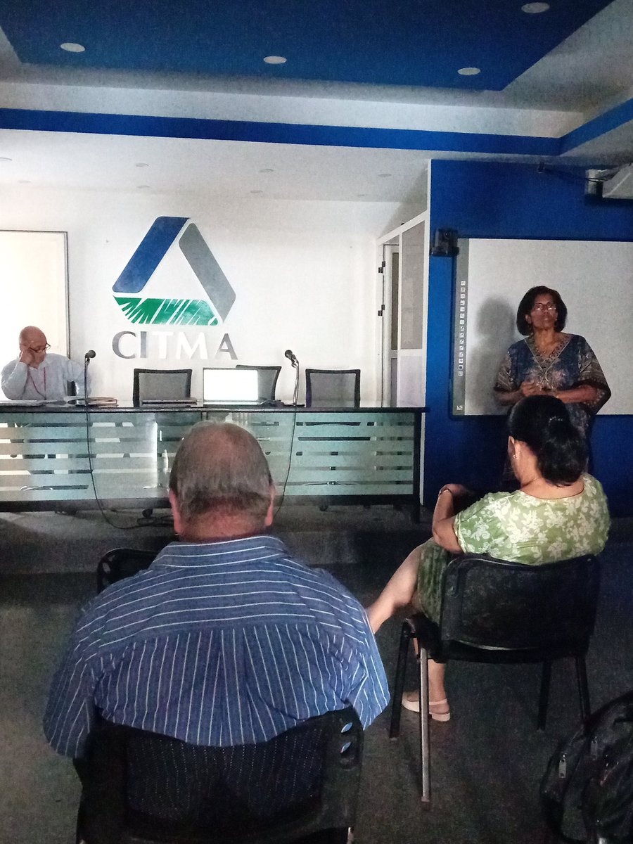 Se presenta por el IGA de la @AMA_CUBA , a los cuadros del @citmacuba, los estudios actualizados de Peligro, Vulnerabilidad y Riesgos(PVR), como base para la toma de decisiones de sectores y gobiernos territoriales. Continuamos con #GenteQueSuma porque #AmarCubaAmarLaNaturaleza