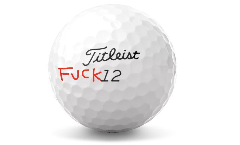 How Scottie marks his ball now