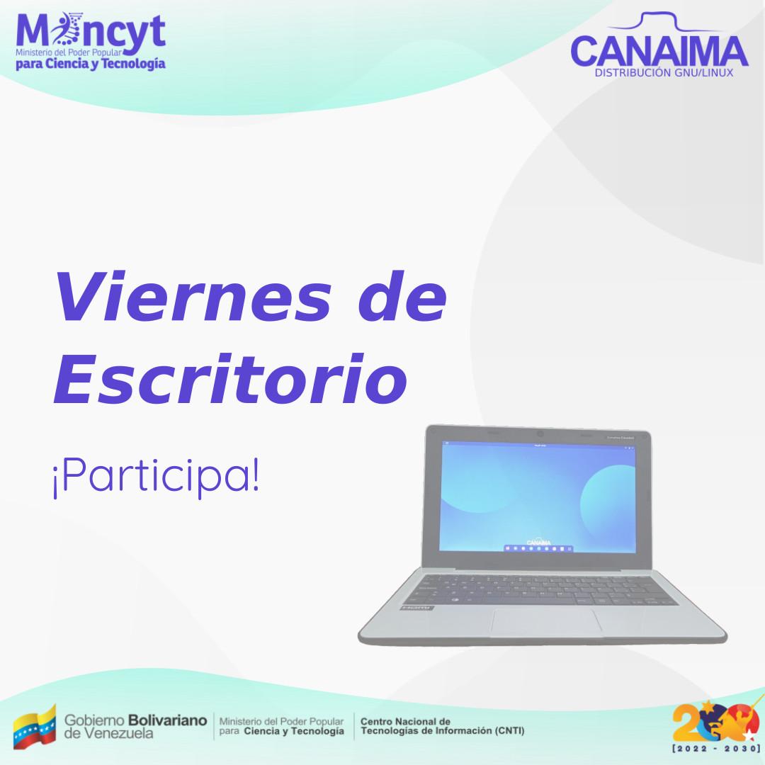 Hoy la comunidad de Tecnologías Libres celebra otro gran #ViernesDeEscritorio 

Participa dejando tu imagen y recuerda invitar a otros usuarios a participar.

¡No esperes más!