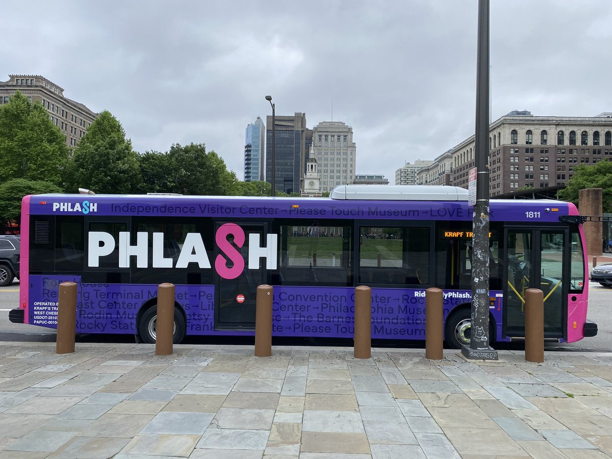 The new Philly PHLASH Downtown Loop is now running! #visitphilly 

It’s the quick, easy and inexpensive connection to key Philadelphia historic attractions and cultural institutions.

What are those stops you ask!?