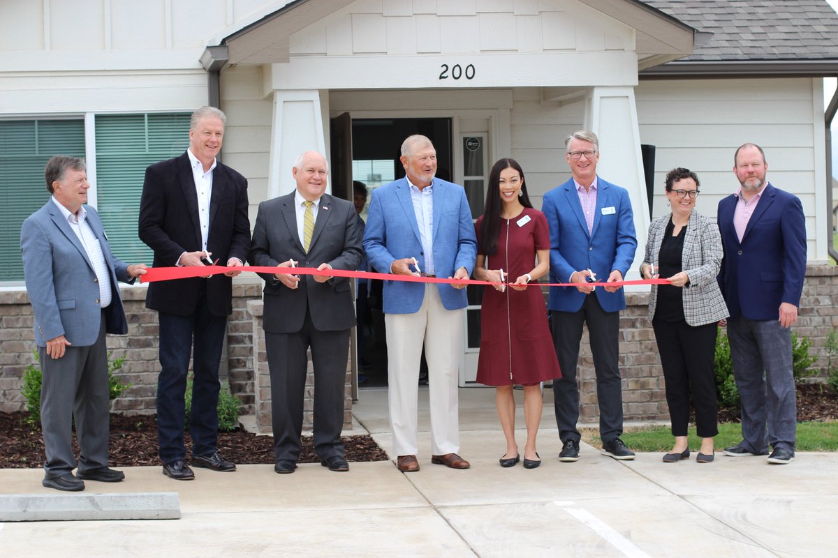 Earlier this week I participated in the ribbon cutting celebrating the opening of the Residences at Central Landing. Thanks to the collaboration of the city of Wichita and so many of our local partners, more Wichita seniors will now have a safe, affordable community to call home.