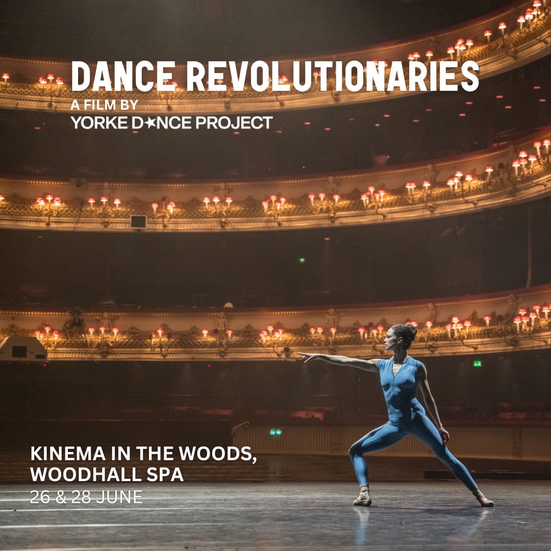 Tickets now on sale for Dance Revolutionaries by @yorkdance at @thekinema Woodhall Spa! This thrilling film captures the trailblazing spirit of two choreography visionaries: Robert Cohan and Kenneth MacMillan who revolutionised dance in the 20th century. bit.ly/4dMUE5e