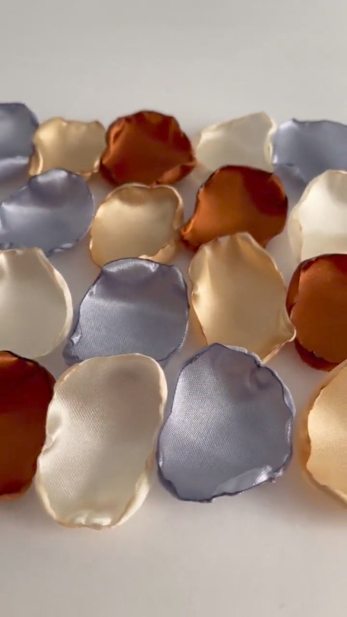 Elevate your wedding with our stunning Dusty Blue, Ivory, Gold, and Copper flower petals! Perfect for aisle décor, vow renewals, birthday… dlvr.it/T71llW #weddingflowers #centerpieces #handmade #flowergirlpetals #weddings #flowerpetals #bridetobe2024 #weddingaisledecor