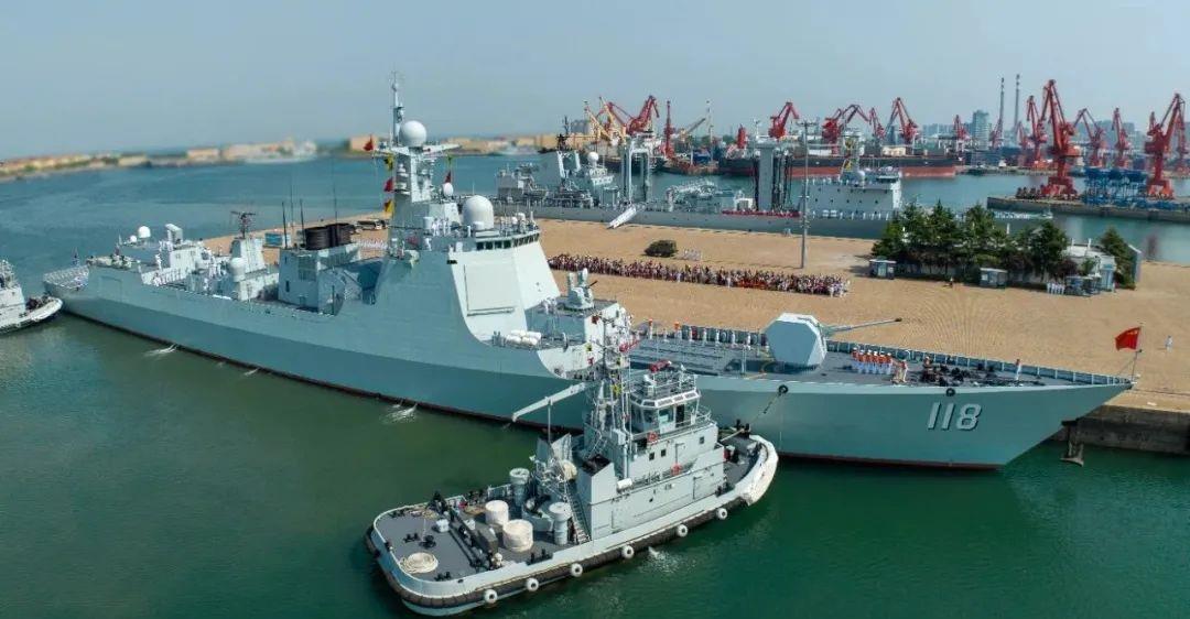 The 45th fleet of the Chinese PLA Navy returned to a military port in Qingdao, E China's Shandong, on Friday after traveling over 50,000 nautical miles during its 249-day voyage for escort missions and joint exercises in the Gulf of Aden and the waters off Somalia.