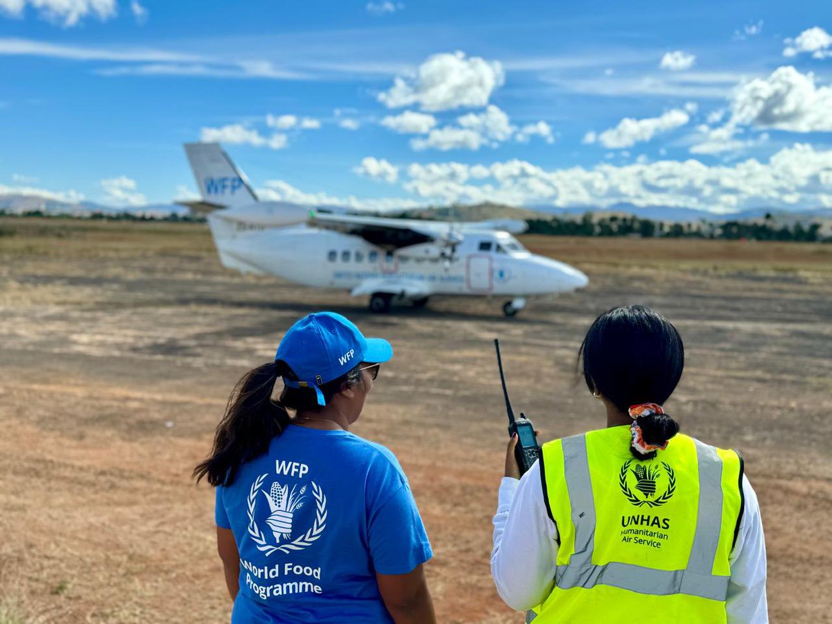 🛫 Cleared for takeoff. 📍Antsirabe to Antananarivo. ✈️@WFP_UNHAS