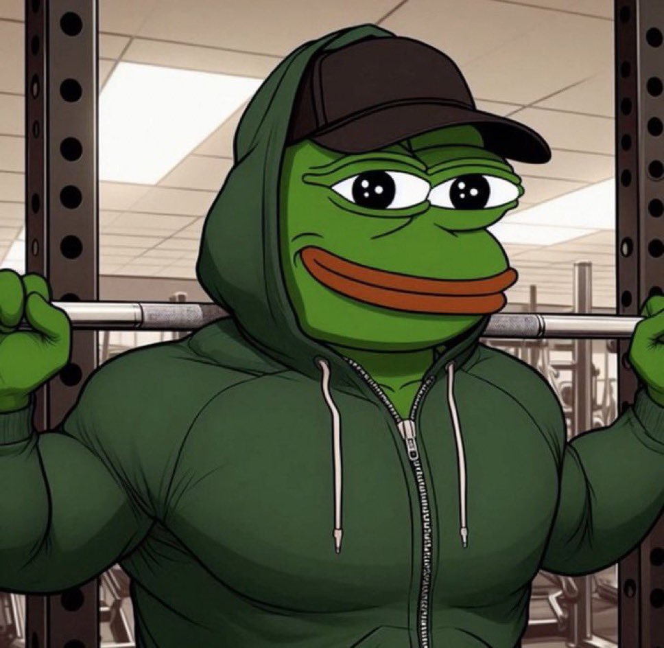 GM Legends 🔥👑🔥👑

Happy $PEPE Friday!

Remember to exercise and eat healthy.

Health is wealth.

For gains, buy $PEPE.