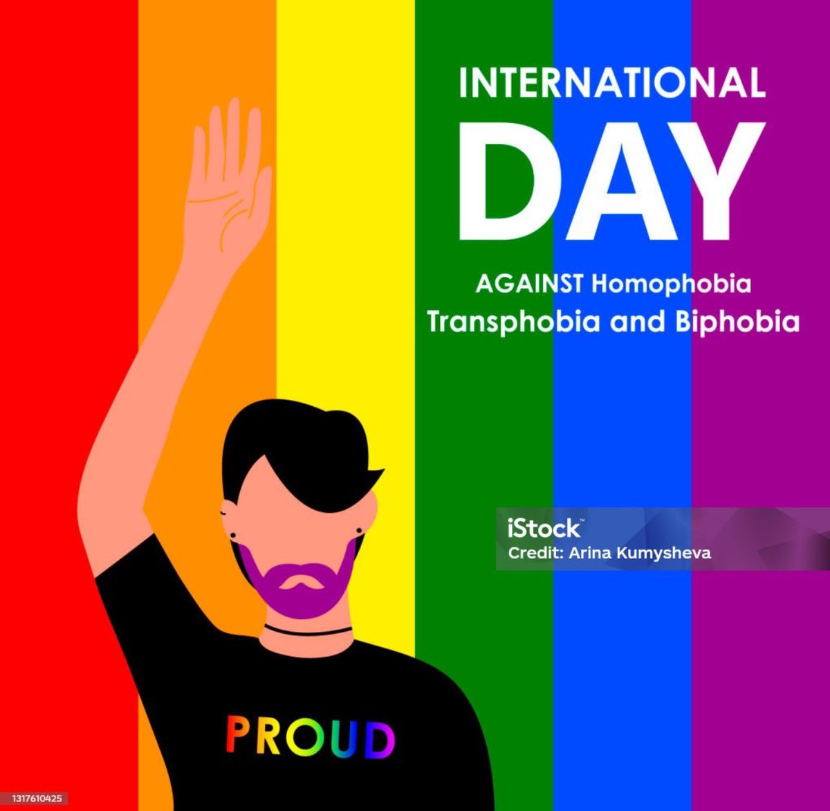 Hey Queers and Weirdos please like & share 🏳️‍🌈🏳️‍🌈 Today is International Day Against Homophobia, Transphobia and Biphobia is a holiday observed around the world on May 17. The event is held every year to help raise awareness about L.G.B.T.Q. issues. It helps to share information